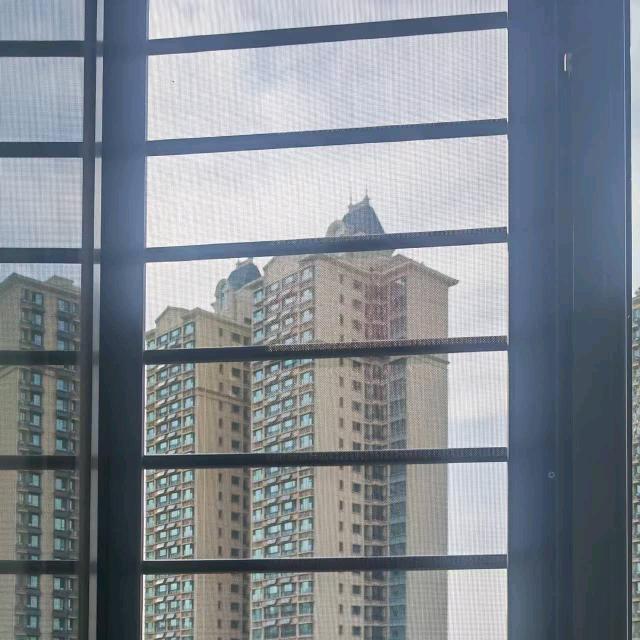 金刚纱 内开内倒 磁控百叶窗