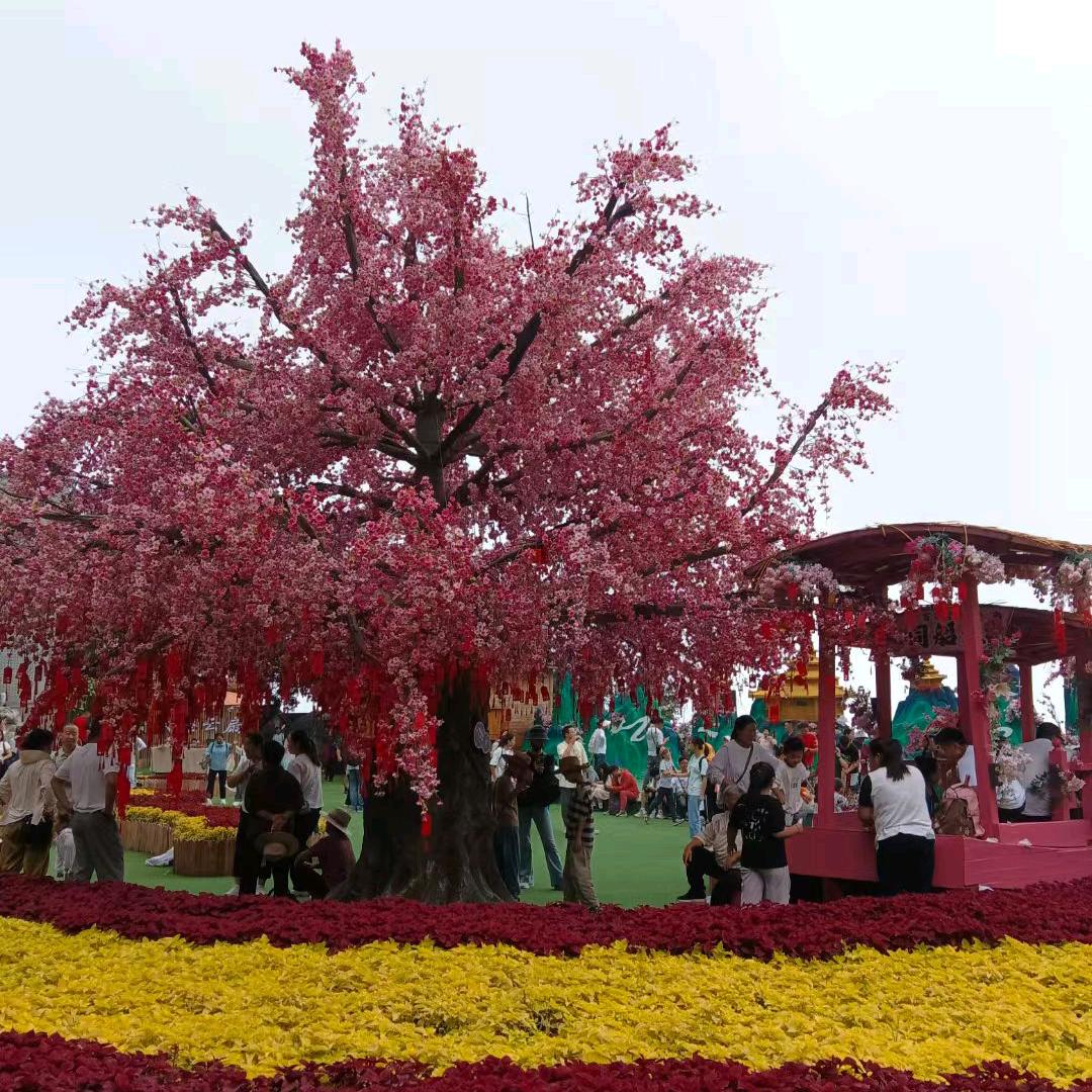 桃花依旧笑春风