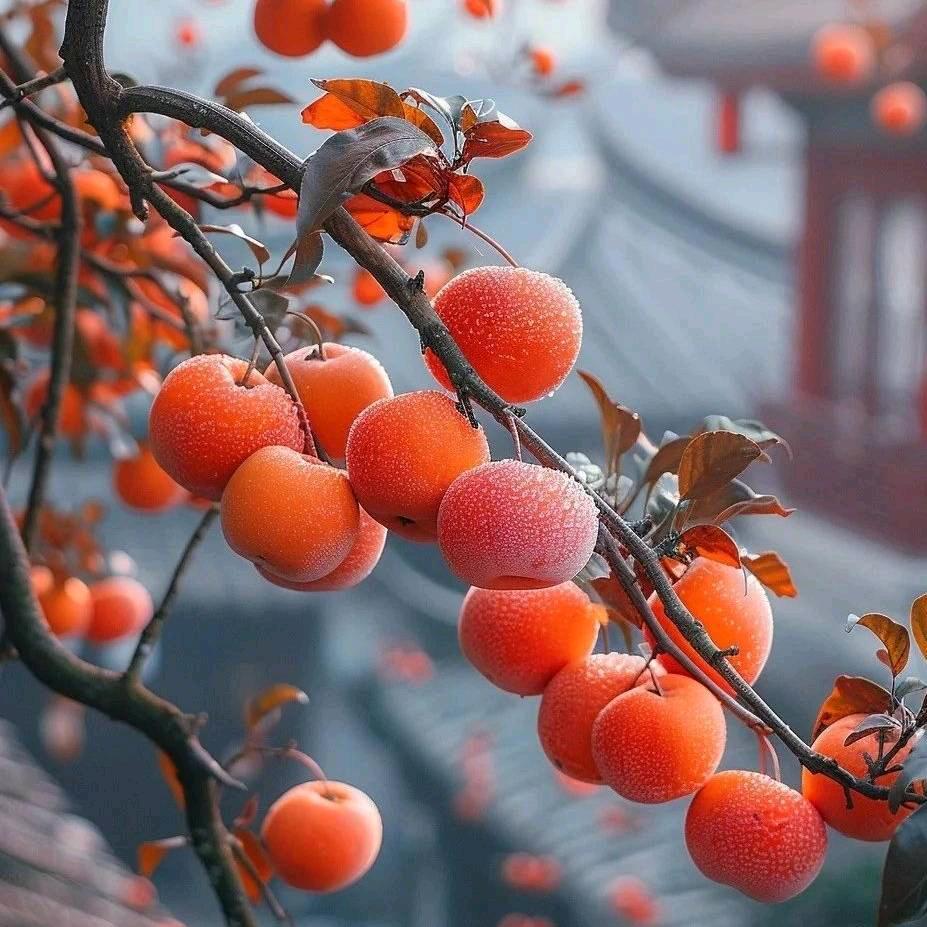 临窗研墨待花归