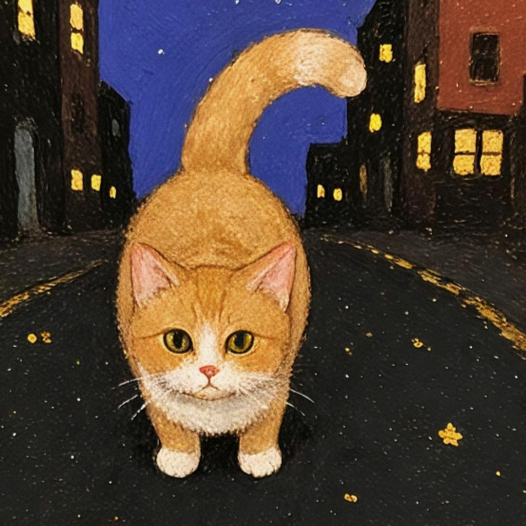橘猫丢了