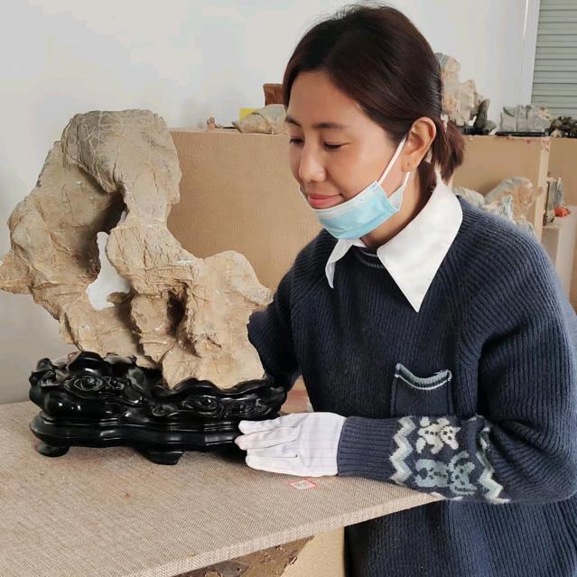 奇石小聚(假山鱼池庭院绿化)