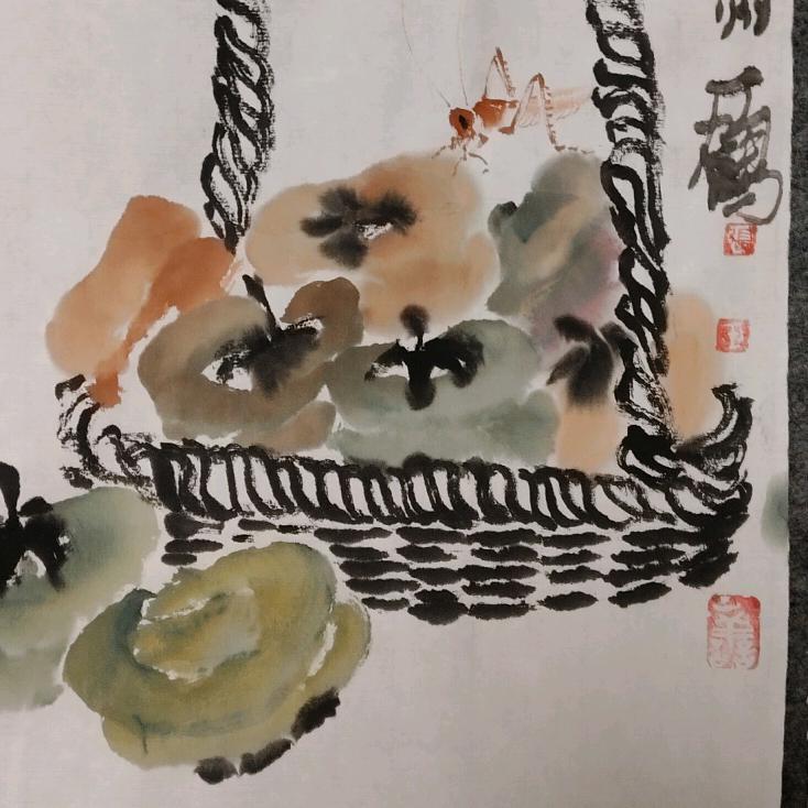 画画的女人