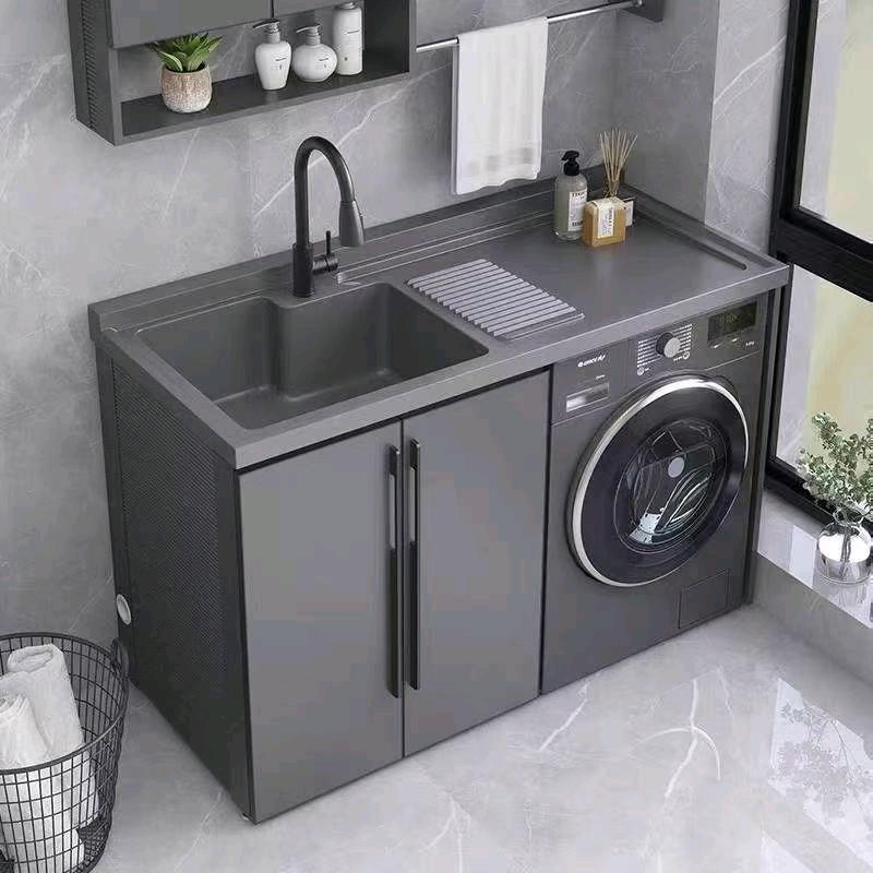 专业做柜子（全铝洗衣机一体柜）