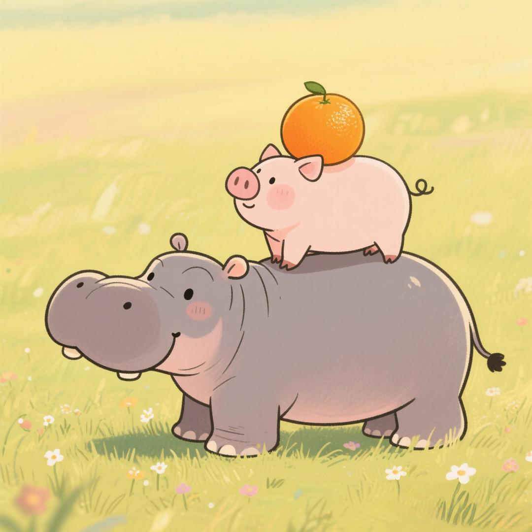 🍊🐖🦛