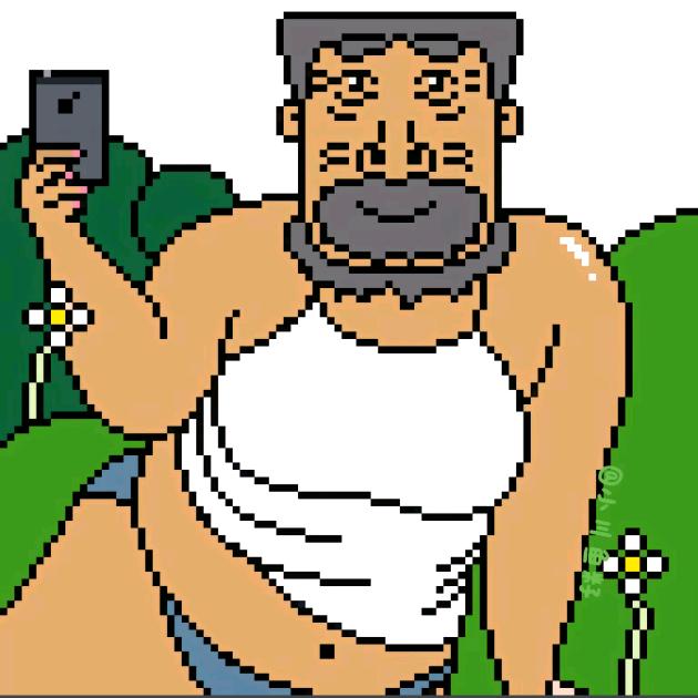 牛爷爷CosPlay女仆勾引壮壮妈