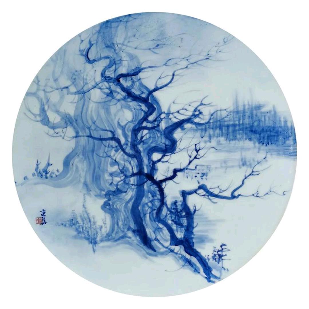 水墨青花