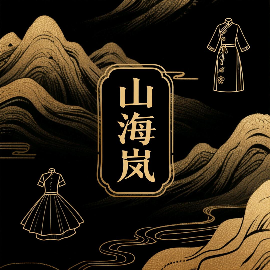 山海岚（香云纱宋锦国风女装）