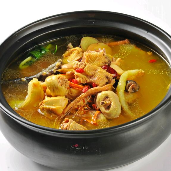 谢美丽金汤鸡煲
