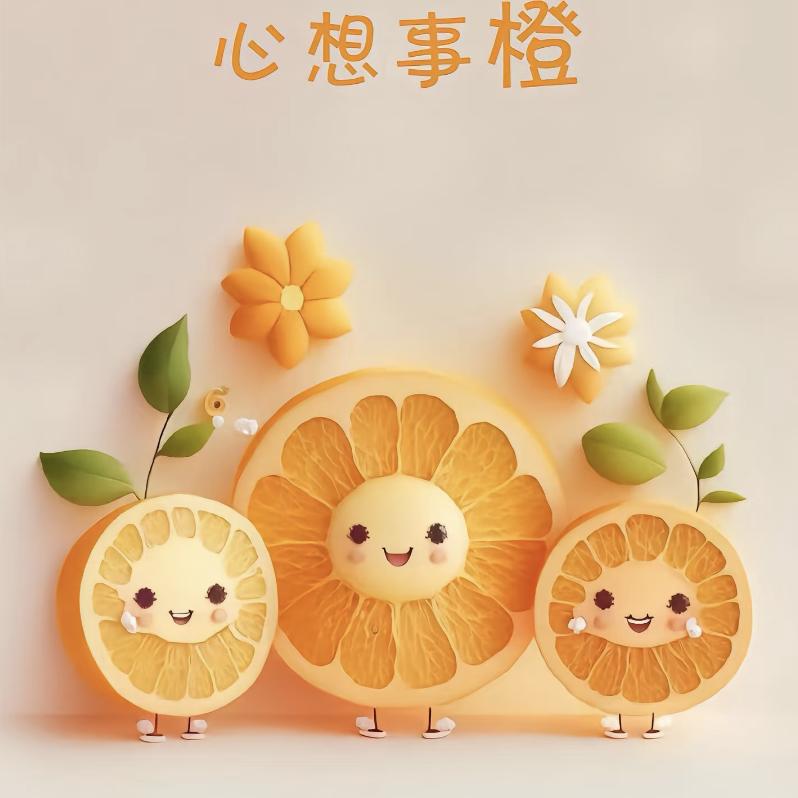 一只桔子吖