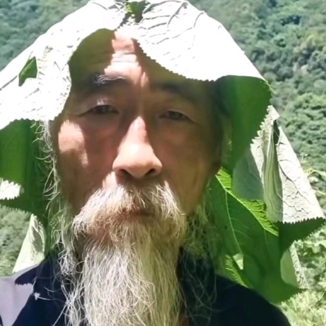 落了白