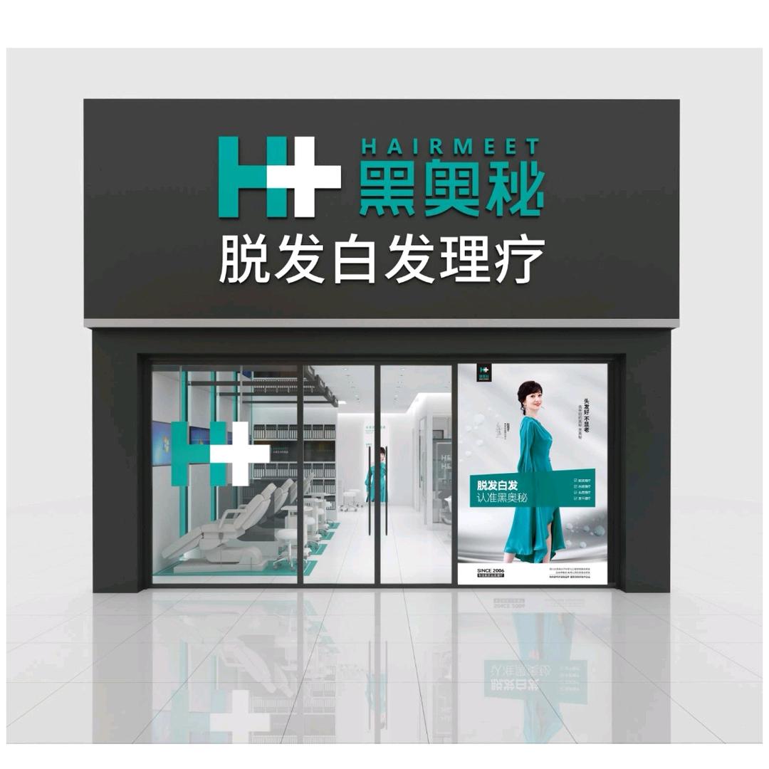 黑奥秘脱发白发理疗