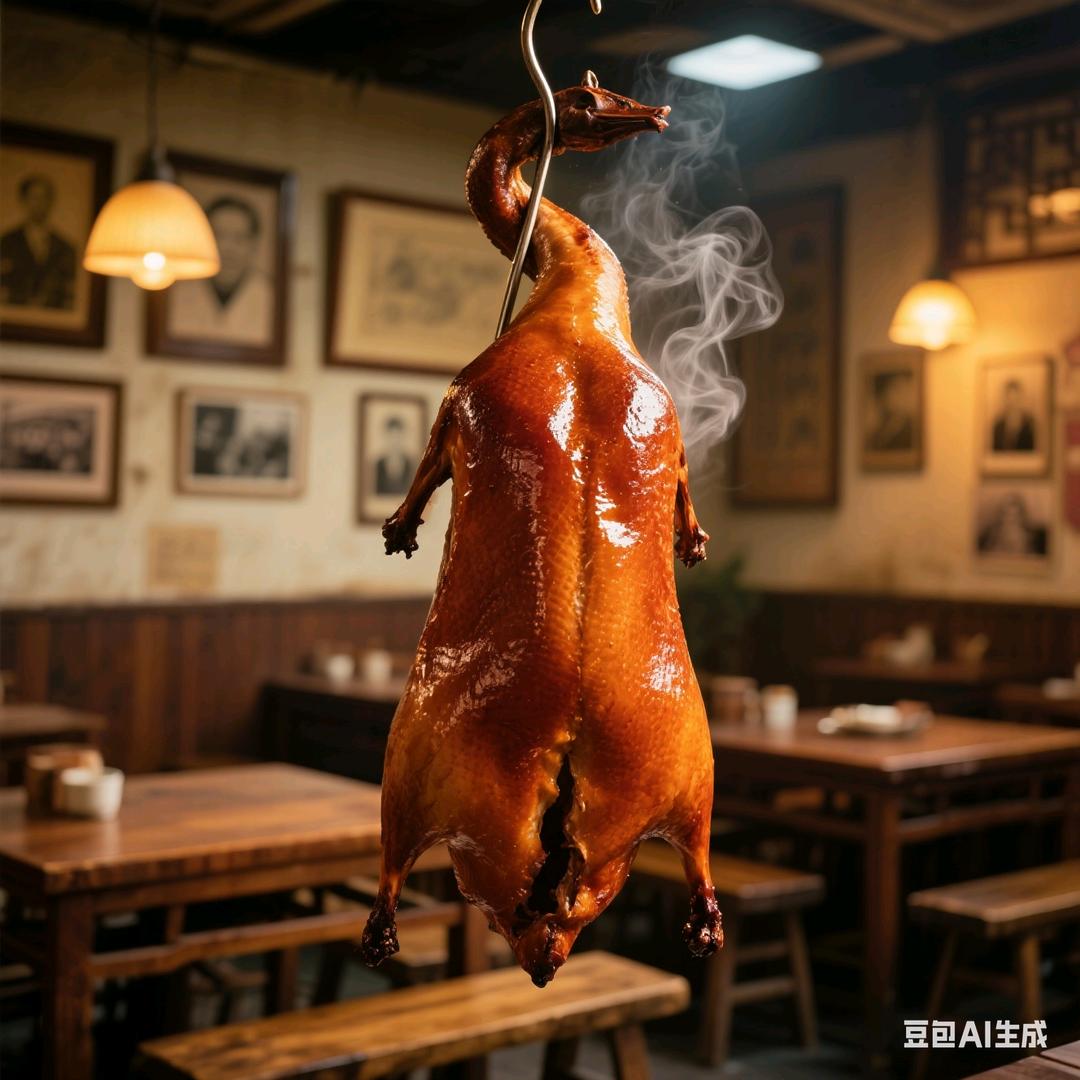 筋饼配烤鸭※奎城第一家