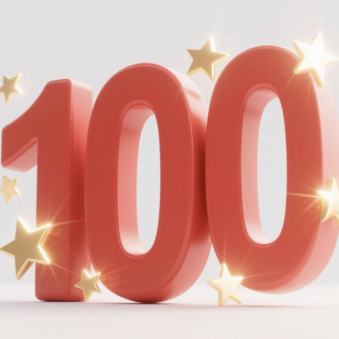 100分