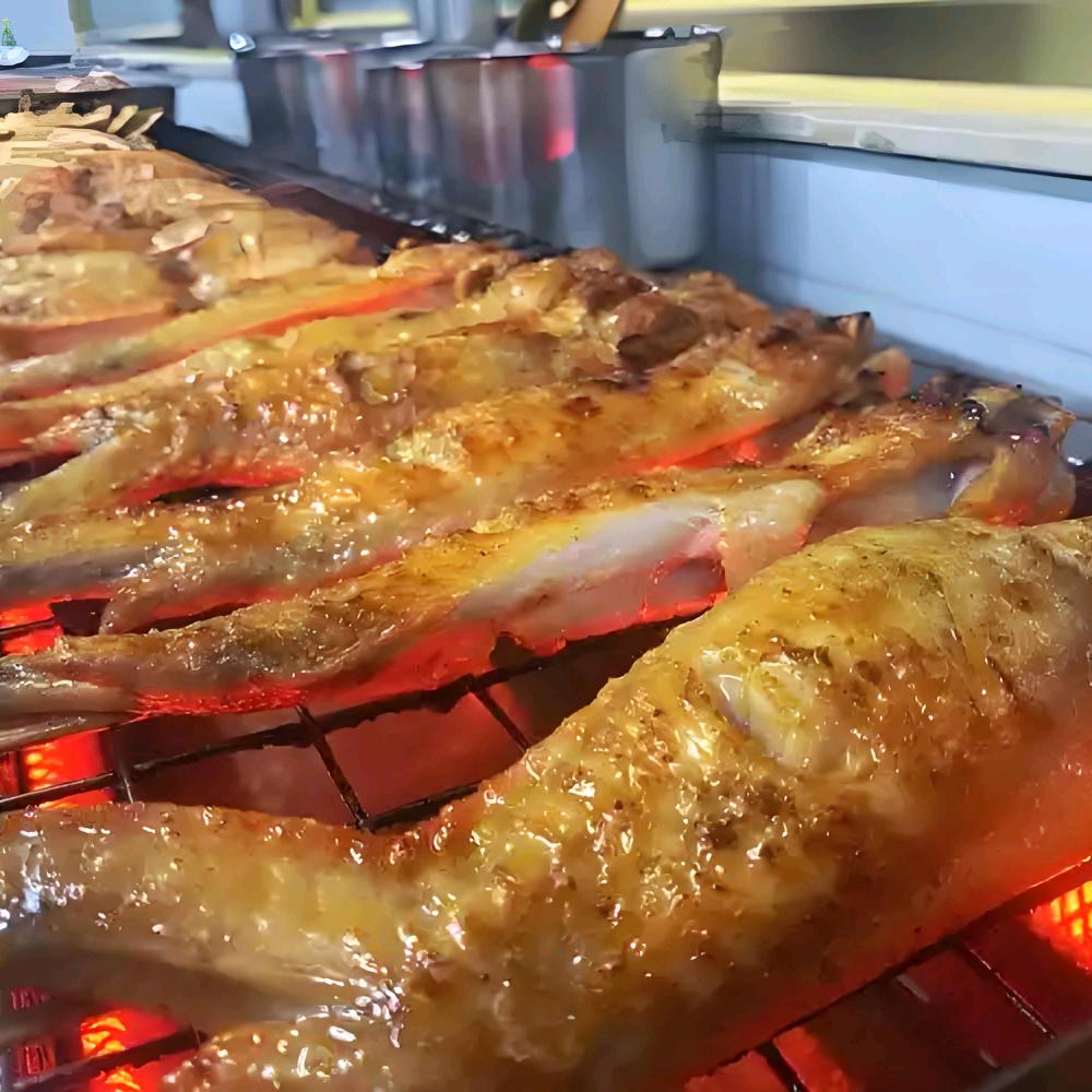 东北炉边木烤翅