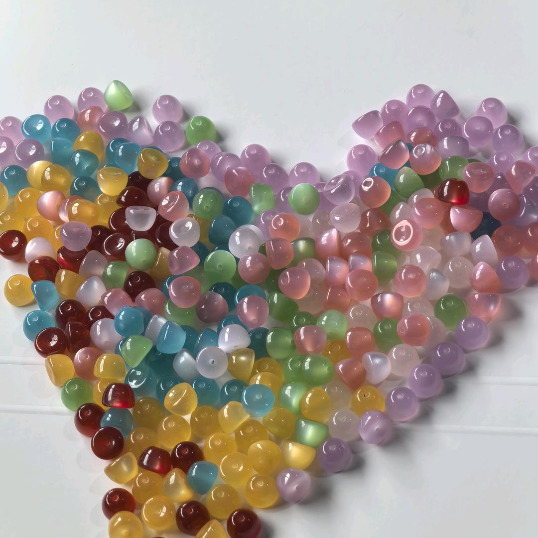 嘉嘉。树脂珠子@饰品