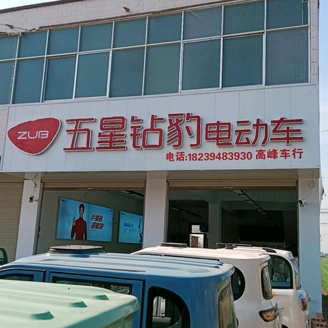 巴村前党路口 五星钻豹电动车