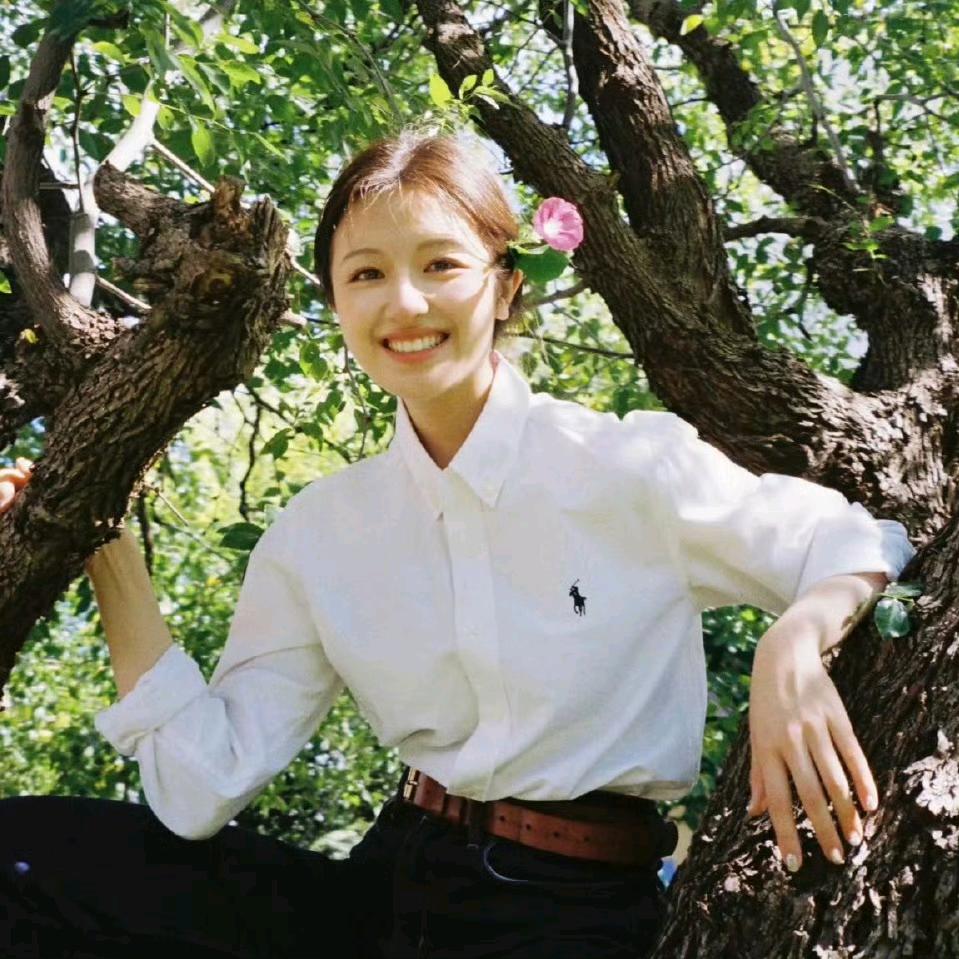 妹妹说紫色很有韵味