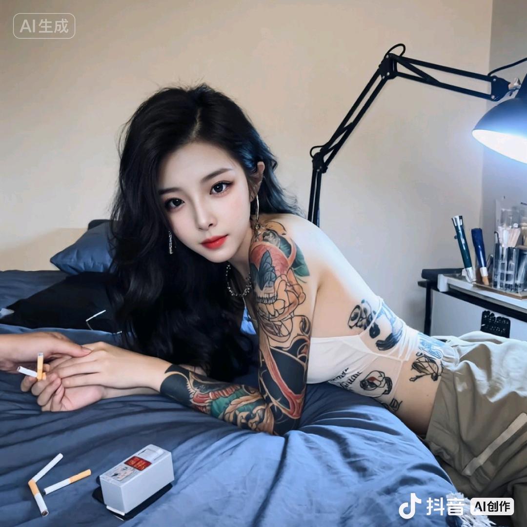 淡      然