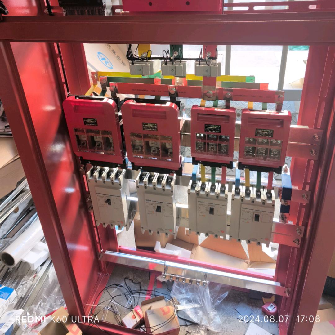 德力西，配电柜安装