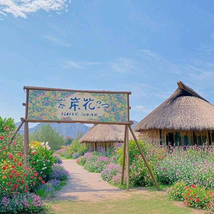 海洪莫奈花园海岸花语露营餐厅