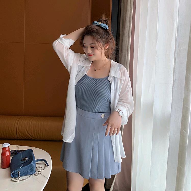 大码胖佳佳百变穿搭