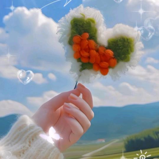 天空飘雪