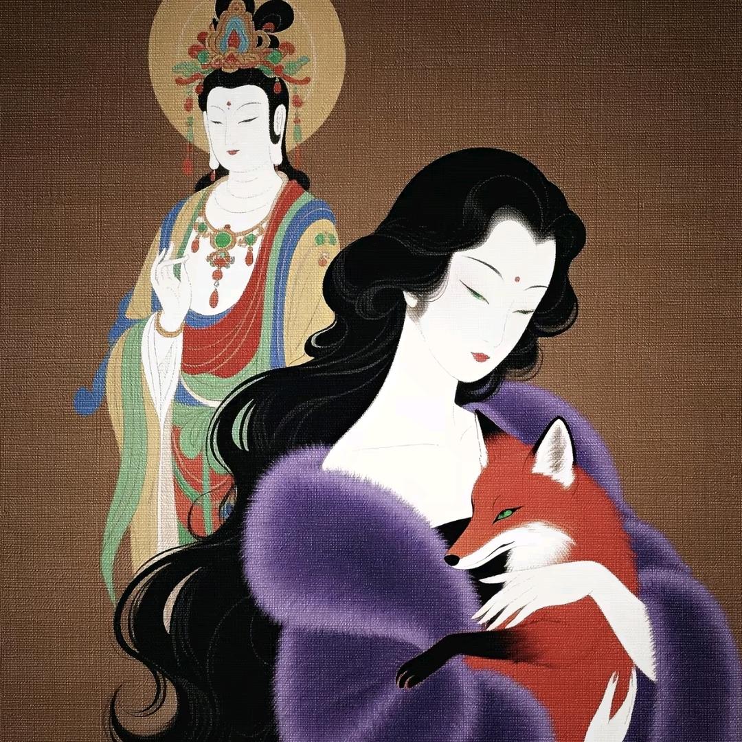 荡秋千的妇女
