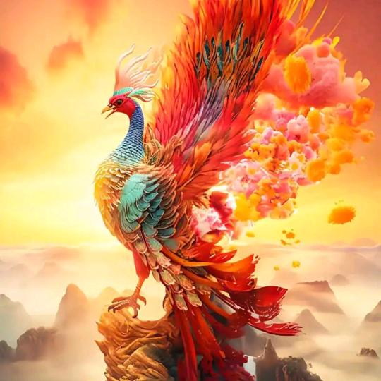 浴火鳳凰涅槃重生