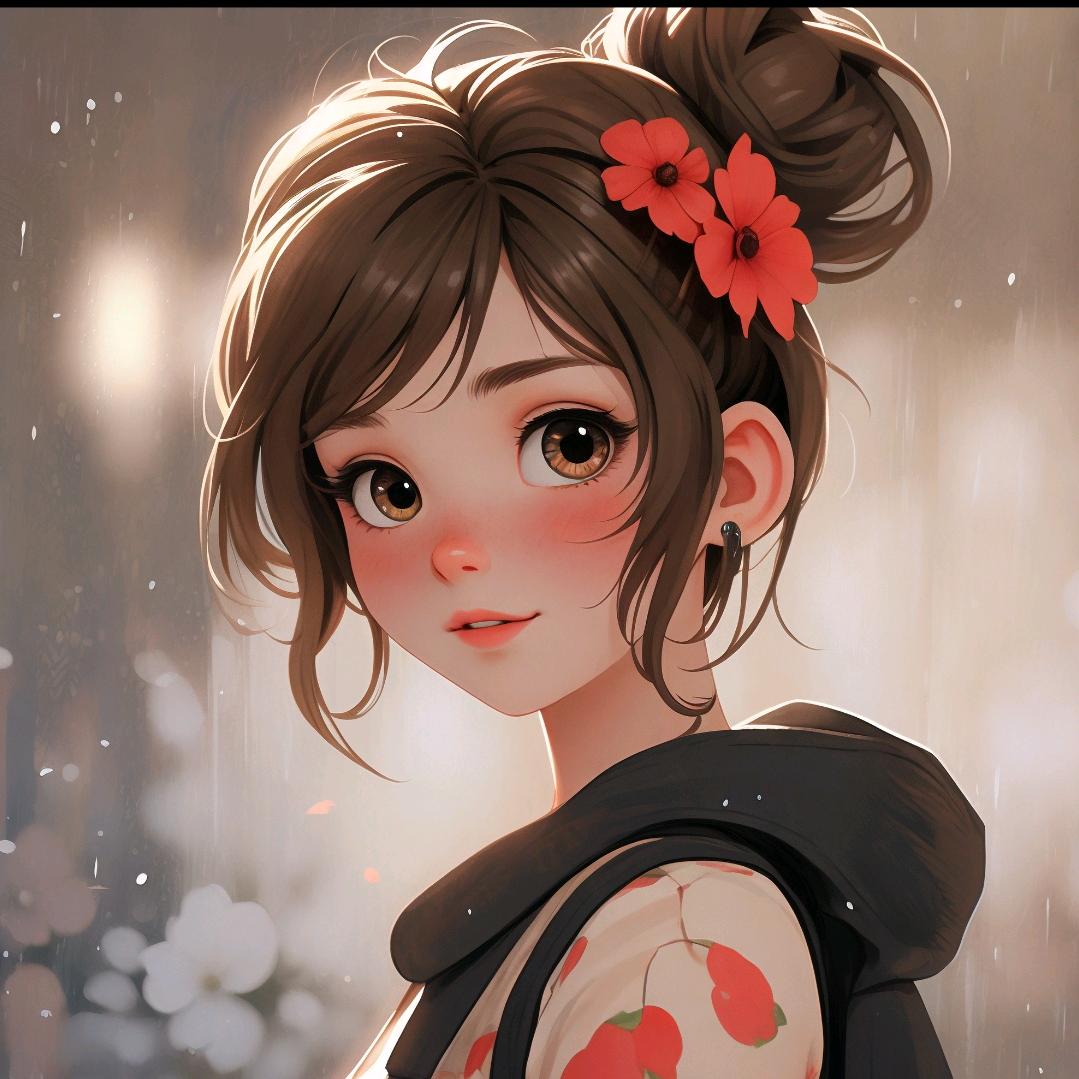 爱笑的女丫