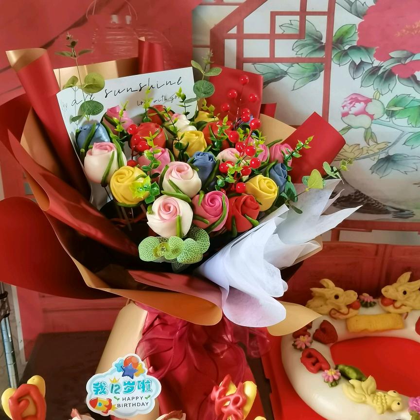 津塘面亿，道口烧鸡，津塘面亿中式花馍！