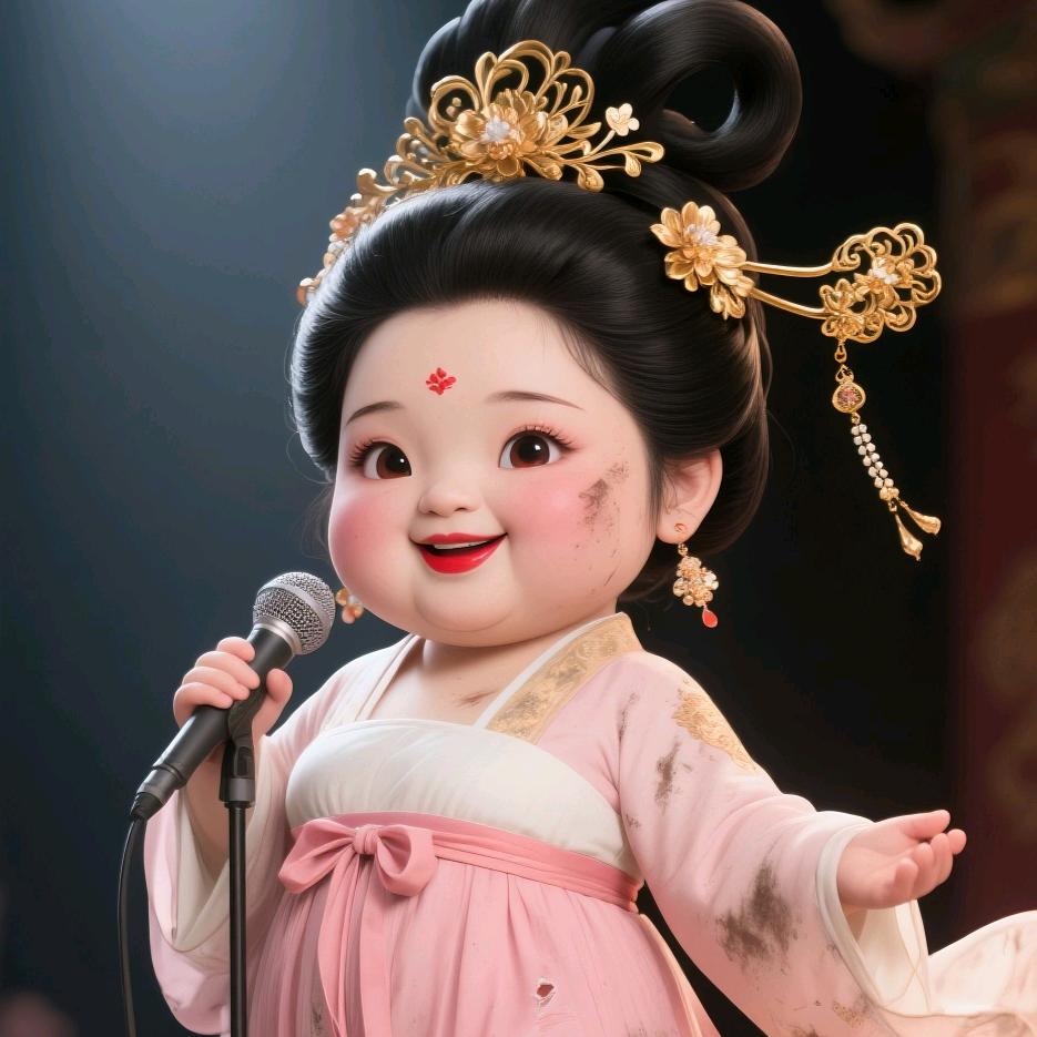 我没你胖