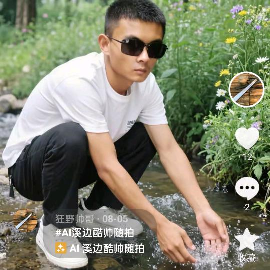 狂野帅哥