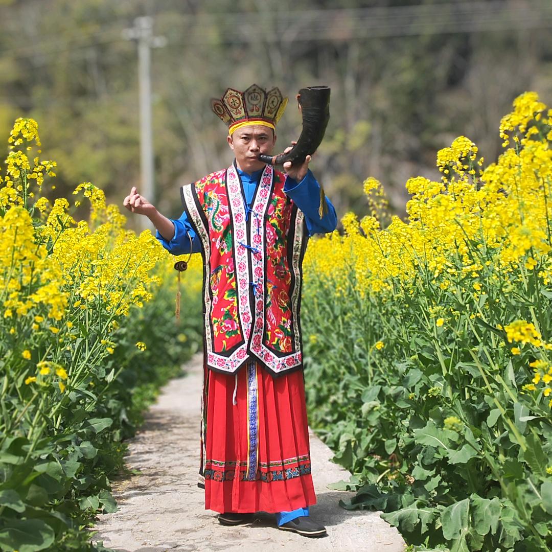 傩戏艺人（何兵）