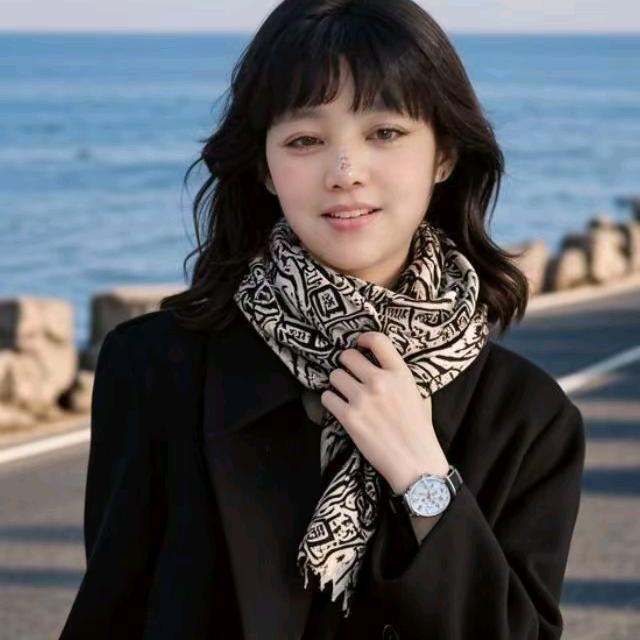 开心美女