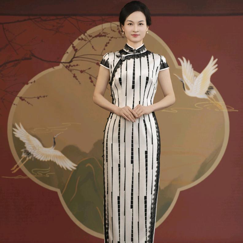 赖锦萍--张亦旗袍文化