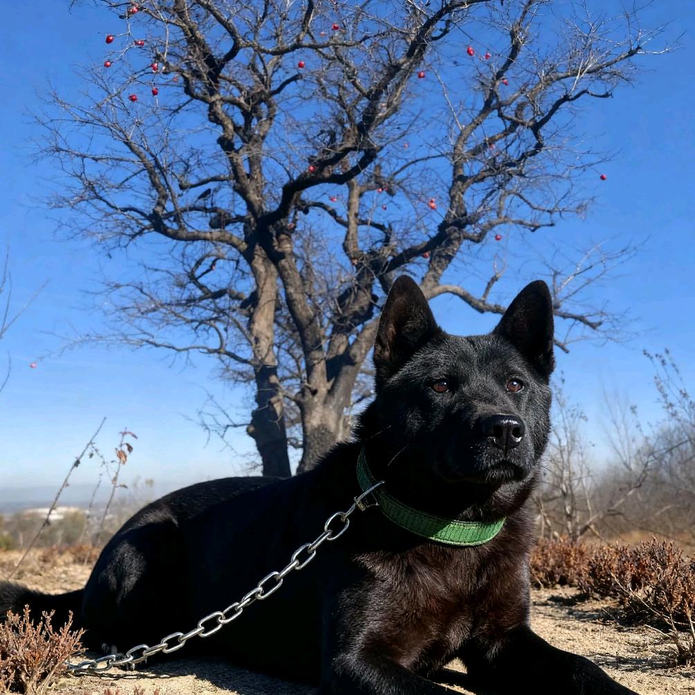 河南五黑犬幼犬