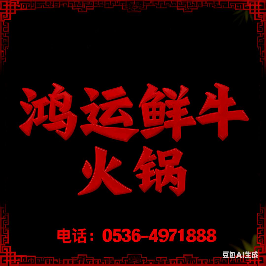 鸿运鲜牛火锅