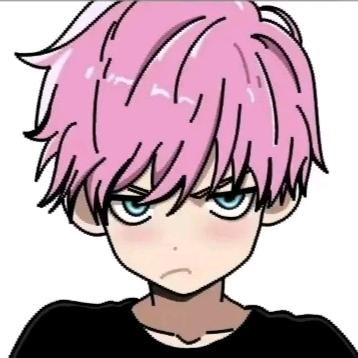 明明就不习惯牵手.