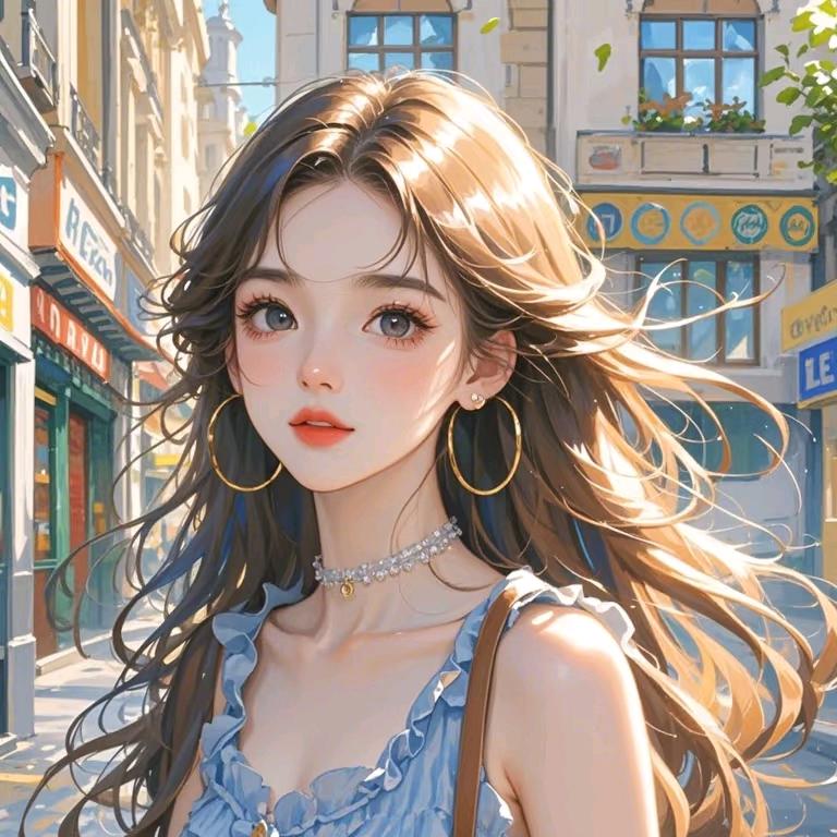 小萝莉治愈插画《收徒》