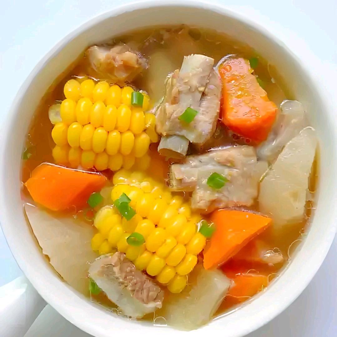 悲伤王米排骨汤