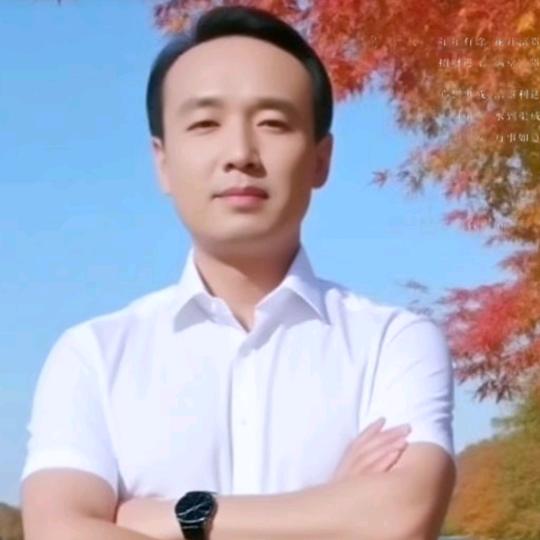 秋天的红枫林