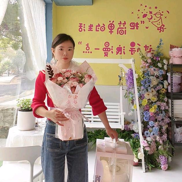 兰姐在益阳卖花