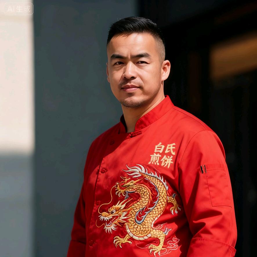 白氏煎饼总店，白师傅