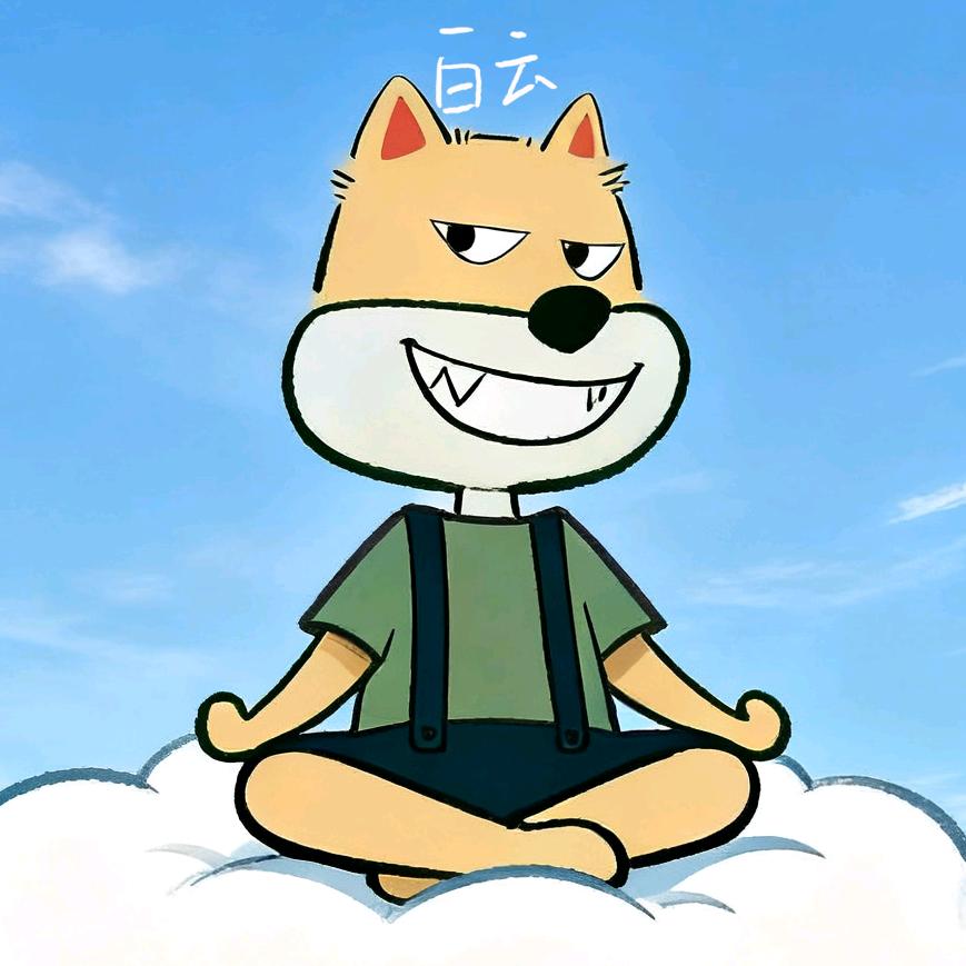 白云绘画