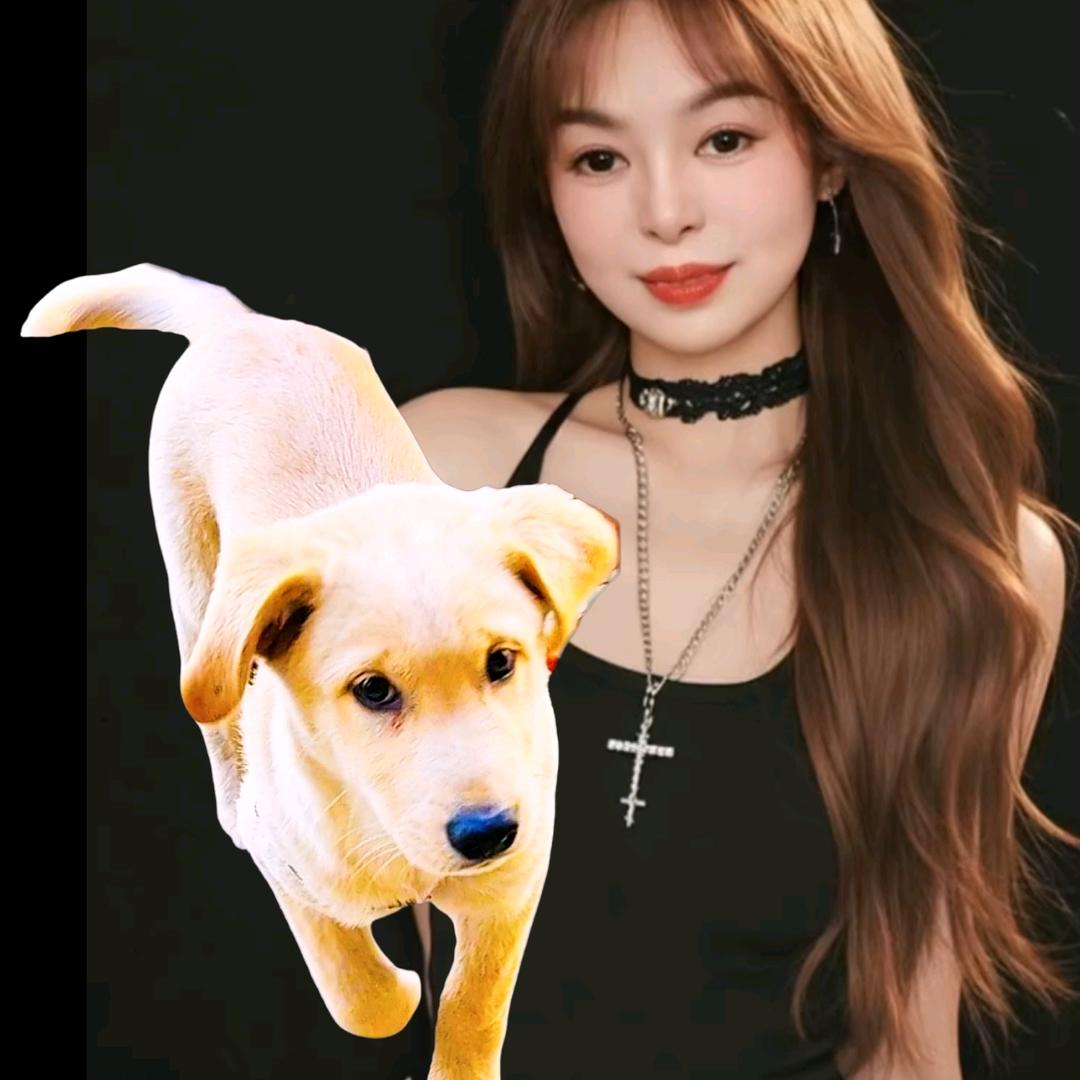 我家拉布拉多叫豆豆