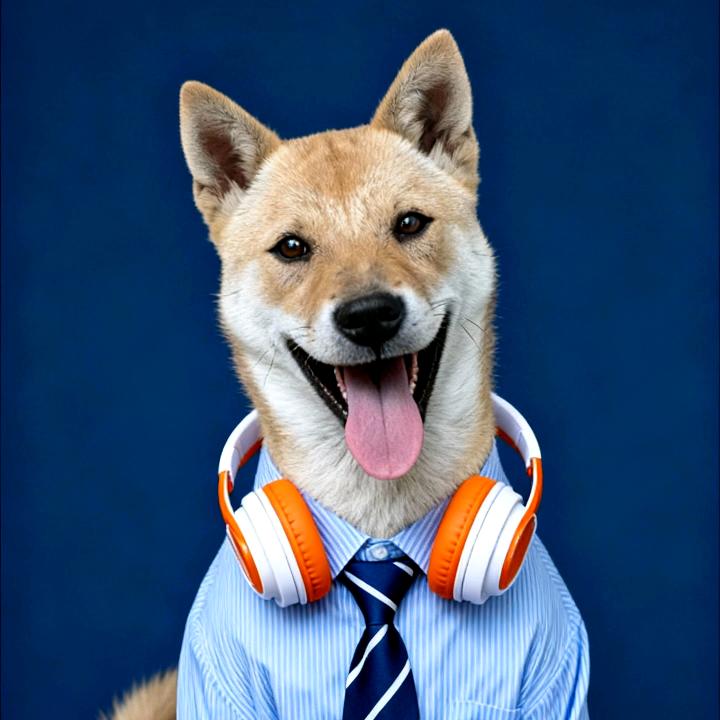 旺仔是只田园犬