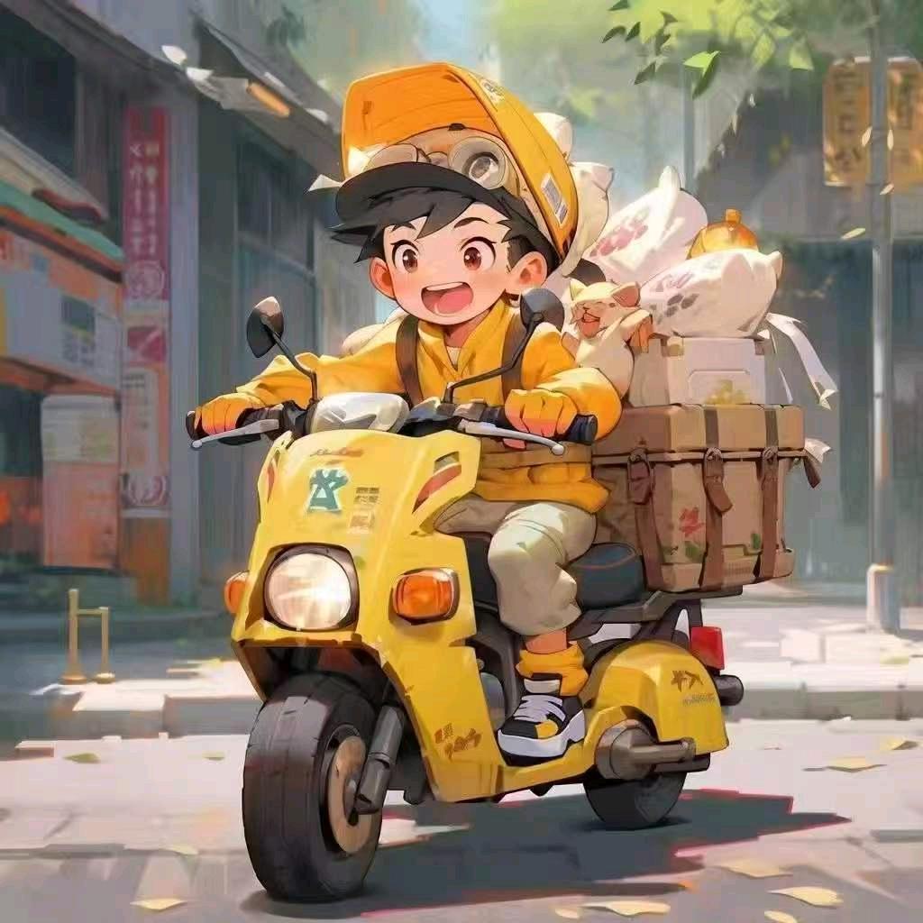 跑外卖的老男孩