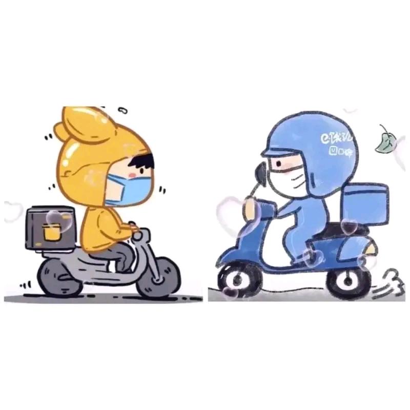 90后老板娘兼职跑外卖