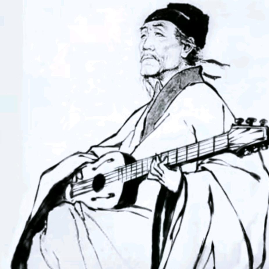 弹吉他的杜甫
