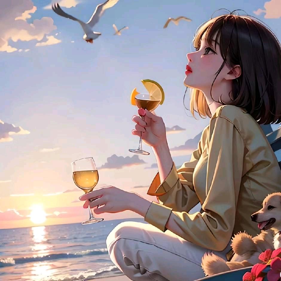 精灵向往天空